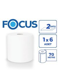 Focus Optimum Fotoselli 2 Katlı 6'lı İçten Çekmeli Kağıt Havlu