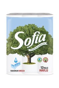 Sofia Sofia 3 Katlı 12'li Rulo Kağıt Havlu
