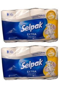 Selpak Extra 3 Katlı 16'lı Rulo Kağıt Havlu