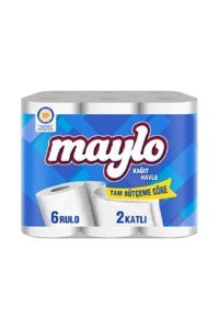 Maylo 2 Katlı 6'lı Rulo Kağıt Havlu
