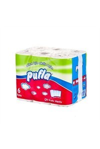 Pufla 2 Katlı 6'lı Rulo Kağıt Havlu