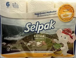 Selpak Extra Ayder Yaylası 3 Katlı 6'lı Rulo Kağıt Havlu