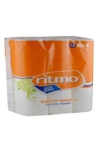 Ritmo 2 Katlı 12'li Rulo Kağıt Havlu