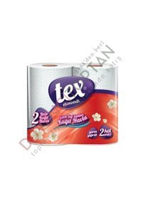 Tex Ekonomik 2 Katlı 100 Yaprak 2'li Rulo Kağıt Havlu