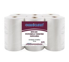 Omniclean Fotoselli 2 Katlı 6'lı Rulo Kağıt Havlu