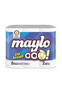 Maylo Ooo! 2 Katlı 6'lı Rulo Kağıt Havlu