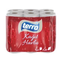 Terra 2 Katlı 6'lı Rulo Kağıt Havlu