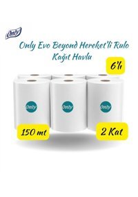 Only Hareketli 2 Katlı 6'lı Rulo Kağıt Havlu