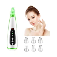 Jarke Led Ekranlı Şarjlı Vakumlu Siyah Nokta Temizleme Aleti Beyaz Yeşil