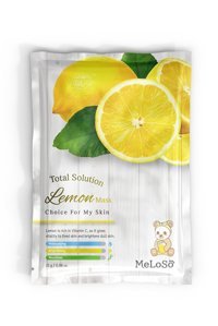Dr. Meloso Total Solution Limon Özü Nemlendiricili Kağıt Yüz Maskesi