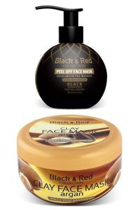 Black & Red Killi Nemlendiricili Soyulabilir Krem Yüz Maskesi