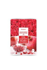 Deoproce Color Synergy Red Nemlendiricili Kağıt Yüz Maskesi 20 gr