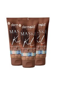 Dermokil Killi Nemlendiricili Krem Yüz Maskesi 3x75 ml