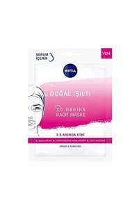 Nivea Urban Skin Doğal Işıltı Nemlendiricili Soyulabilir Kağıt Yüz Maskesi