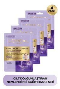 L'Oreal Paris Hyaluron Uzmanı Nemlendiricili Kağıt Yüz Maskesi