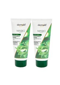 Dermokil Killi Aloe Veralı Nemlendiricili Soyulabilir Krem Yüz Maskesi 2x75 ml