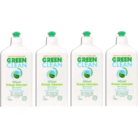 Clean Green Portakal Yağı Kokulu Organik Sıvı El Bulaşık Deterjanı 4x730 ml