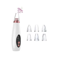 Jarke Led Ekranlı Şarjlı Vakumlu Siyah Nokta Temizleme Aleti Beyaz Bronz