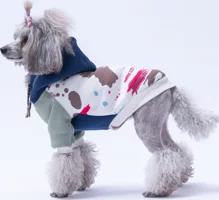 Pawstar Rio Kedi Köpek Hoodie Lacivert