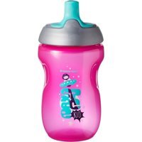Tommee Tippee Pipetli Akıtmaz Kulpsuz 12+ Ay 300 ml Alıştırma Bardağı Pembe