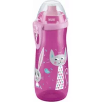 Nuk Pipetli Akıtmaz Kulpsuz 36+ Ay
 450 ml Alıştırma Bardağı Pembe