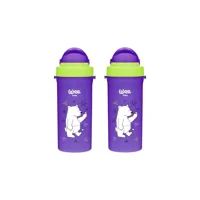 Wee Baby Pipetli Akıtmaz Kulpsuz 6+ Ay 300 ml Alıştırma Bardağı Mor