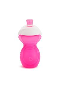 Munchkin Pipetli Akıtmaz Kulpsuz 266 ml Alıştırma Bardağı Pembe