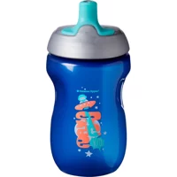 Tommee Tippee 447156 Kulplu 12+ Ay 300 ml Alıştırma Bardağı Lacivert
