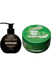 Black & Red Killi Aloe Veralı Nemlendiricili Soyulabilir Krem Yüz Maskesi 250 ml