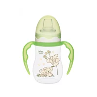 Wee Baby Akıtmaz Kulplu 6+ Ay 250 ml Alıştırma Bardağı Yeşil