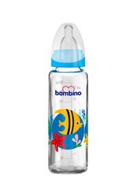Bambino Kulpsuz 0+ Ay 225 ml Alıştırma Bardağı Mavi
