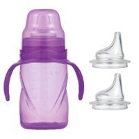 Mamajoo Akıtmaz Kulplu 6+ Ay 270 ml Alıştırma Bardağı Mor