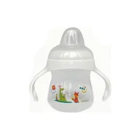 Bebedor 8507 Akıtmaz Kulplu 6+ Ay 150 ml Alıştırma Bardağı Beyaz