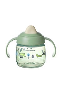 Tommee Tippee Akıtmaz Kulplu 4+ Ay 190 ml Alıştırma Bardağı Yeşil