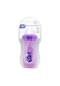 Wee Baby 775 Akıtmaz Kulplu 6+ Ay 240 ml Alıştırma Bardağı Pembe