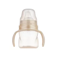 Mamajoo Akıtmaz Kulplu 6+ Ay 160 ml Alıştırma Bardağı Bej