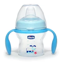 Chicco Akıtmaz Kulplu 6+ Ay 150 ml Alıştırma Bardağı Mavi