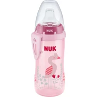 Nuk Pipetli Akıtmaz Kulpsuz 12+ Ay 300 ml Alıştırma Bardağı Pembe