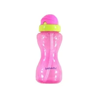 Bebedor 8504 Pipetli Akıtmaz Kulpsuz 9+ Ay 330 ml Alıştırma Bardağı Pembe