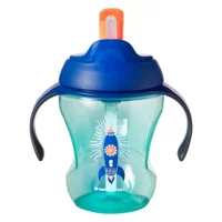 Tommee Tippee 44701557 Pipetli Akıtmaz Kulplu 6+ Ay 230 ml Alıştırma Bardağı Yeşil
