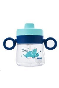 Rovco Pipetli Kulplu 3+ Ay 180 ml Alıştırma Bardağı Mavi