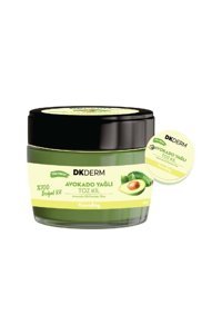 Dkderm Avokado Yağı Özlü Killi Nemlendiricili Toz Yüz Maskesi 200 ml