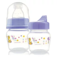 Bebedor B-20301 Akıtmaz Kulpsuz 0+ Ay 30 ml Alıştırma Bardağı Mor