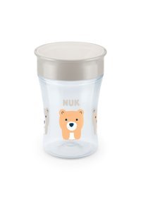 Nuk Akıtmaz Kulpsuz 230 ml Alıştırma Bardağı Bej