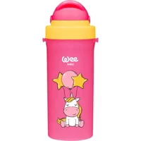 Wee Baby Pipetli Akıtmaz Kulpsuz 6+ Ay 300 ml Alıştırma Bardağı Kırmızı