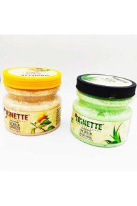 Trinette Scrub Aloe Veralı Nemlendiricili Krem Yüz Maskesi 2x500 ml