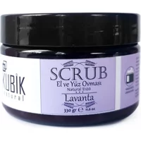 Kubik Natural Lavantalı Krem Kavanoz Yüz Peelingi