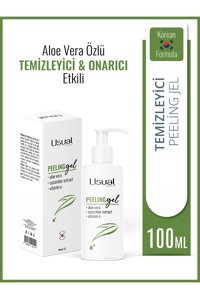 Usual Aloe Vera & Salatalık Özü & E Vitamini Siyah Nokta Karşıtı Jel Şişe Yüz Peelingi 100 ml