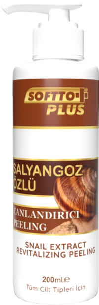Softto Salyangoz Özlü Jel Şişe Yüz Peelingi 200 ml