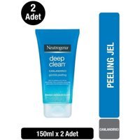 Neutrogena Deep Clean Leke Giderici Sıkılaştırıcı Jel Tüp Yüz Peelingi 2x150 ml